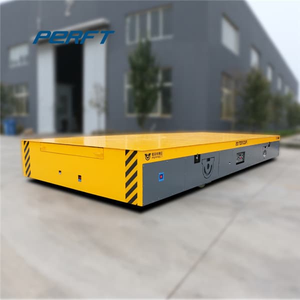 trackless transfer trolley for steel shop 30t